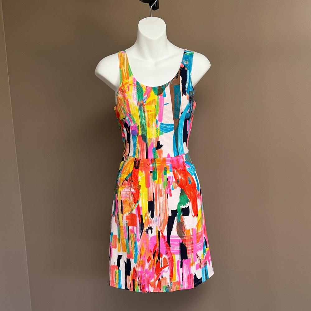 Colorful Abstract Women's Mini Dress